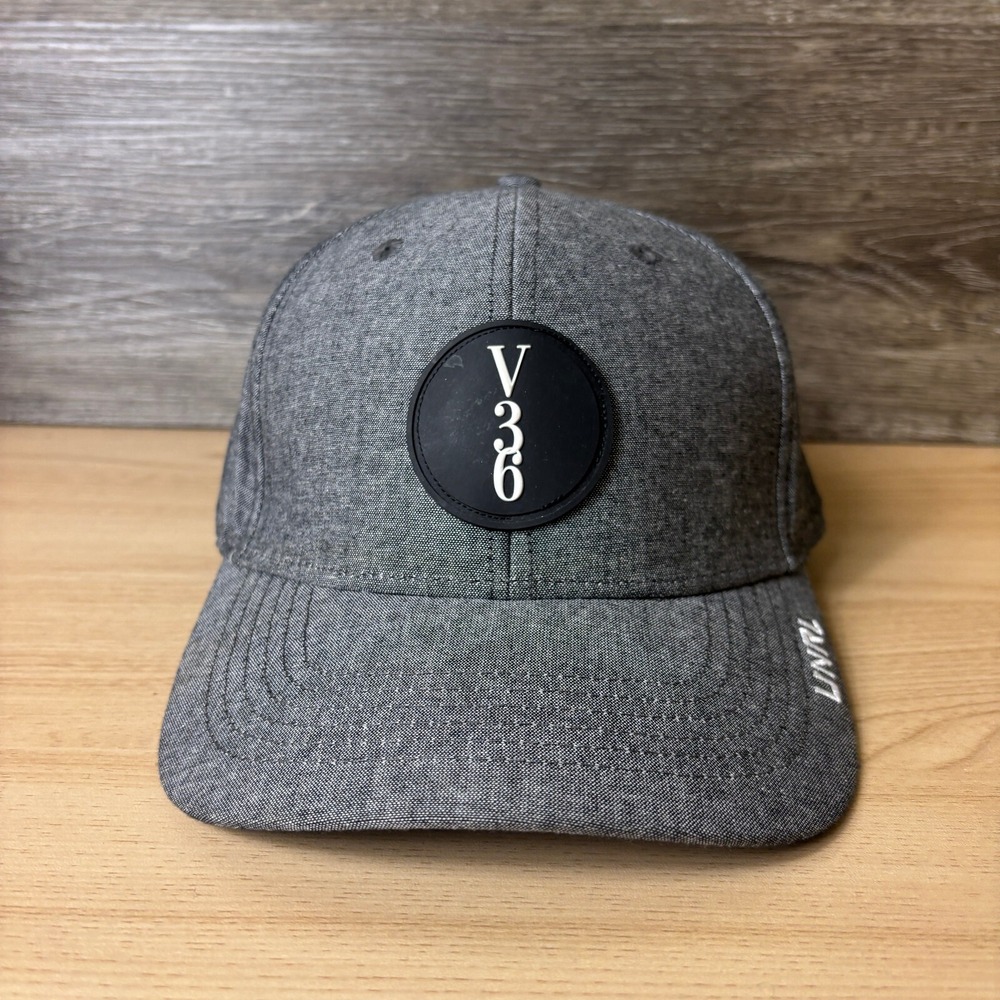 UNRL Hat Cap Snap Back Gray V36 Logo Patch Performance Outdoors